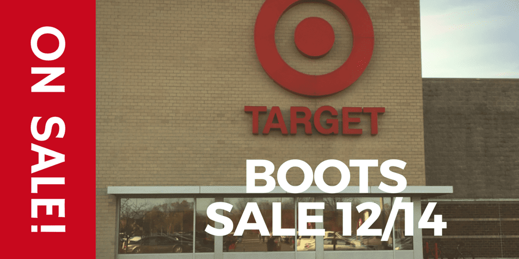 target boot sale